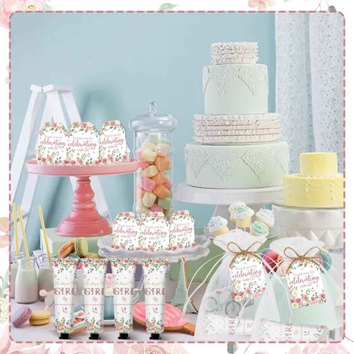 50 Sets Baby Girls Hand Cream Bulk Baby Shower Favors Gifts for Guests,Wedding Bridal Shower Hand Cream Thank You Gifts, Thanksgiving, Christmas Party Favor Travel Size Hand Lotion Bulk(baby girls)
