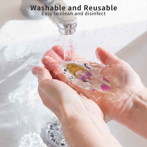 PYD Life 9 Pack Sublimation Glass Foot File Blanks,Reusable Foot Scrubber Dead Skin Remover,Nano Crystal Foot Scrubber Dead Skin Remover with Protective Case,Perfect Gifts for Beauty Enthusiasts
