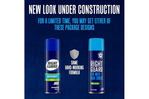Right Guard Antiperspirant Spray, Sport Fresh 6 oz (Pack of 5)