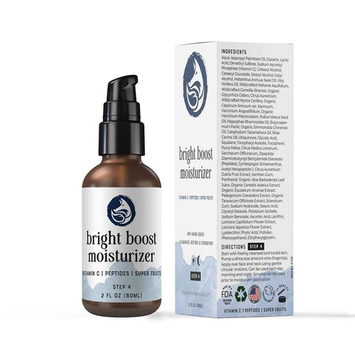 Foxbrim Naturals Radiant Renewal Duo: Retinol Face Serum & Bright Boost Moisturizer