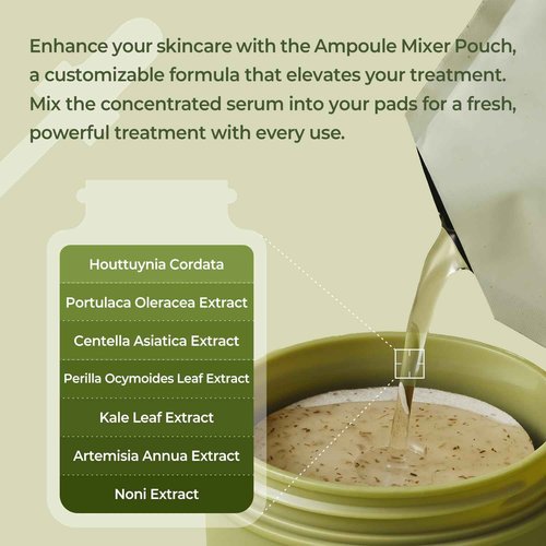 Rbfy. Daily Ampoule Pad – Centella Asiatica Infused Toner Sheets with Antioxidant Deep Nourishing Plant Extracts and Separate Ampoule Pouch for Skin Radiance – (100 Pads)