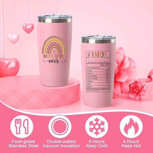 IANFEPH Best Mom Ever Gifts Mothers Day Gifts from Daughter Son Birthday Gift Basket for Mother Women Mother-in-Law, New Mom Gift for Wife from Husband with Canvas Tote Bag Tumbler Socks