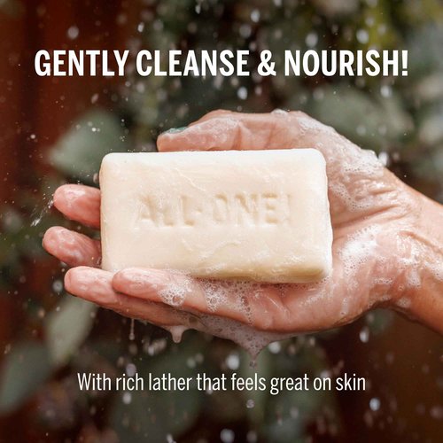 Dr. Bronner's Pure-Castile Magic Bar Soap - Tea Tree, Made with Regenerative Organic Certified Oils, For Face, Body & Hair, Gentle, Vegan, Non-GMO (5oz, 12-Pack)