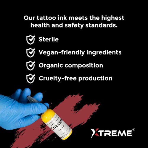 Xtreme Tattoo Ink Ukiyo-E Traditional Japanese Set - Explore Authentic Japanese Colors Inspired by Ukiyo-e Prints for Breathtaking Tattoo Artwork (Set of 10, 1/2 oz)