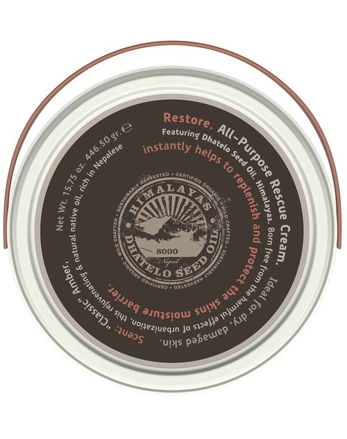 Tweak’d by Nature - Restore All-Purpose Moisturizer Face Cream for Dry Skin, 5-in-1 Formula Replaces Eye Cream, Hydrating Body Lotion for Women, AM and PM Cream, and Primer (15.75oz)