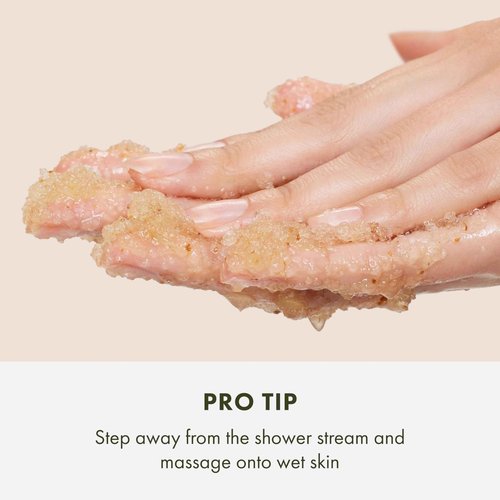 Origins Ginger Smoothing Body Scrub | Smooths & Softens | With Ginger & Dead Sea Salts, 21.2 Ounce
