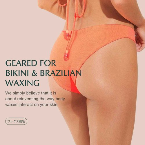 KOTAMU Waxing Kit - Wax Warmer for Hair Removal, Blue Hard Wax Beans 1lb for Brazilian Arms Armpit Back Body Bikini Wax at Home Salon for Women Men