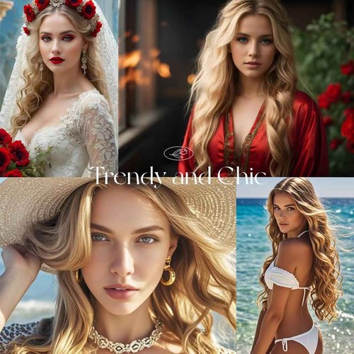 Balyeoseol Blonde Wigs for Women 26 Inch Middle Part Curly Wig Natural Looking Synthetic Heat Resistant Fiber Perfect for Women Fall Clothes Halloween Costumes Christmas Birthday New Year Gift