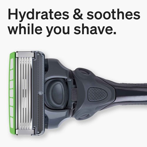 Schick Hydro Sensitive Razor for Men — Razor for Men Sensitive Skin with 17 Razor Blades & Schick Hydro Silk Sensitive Skin Razor for Women With 5 Moisturizing Razor Blade Refills