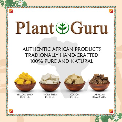 Raw African Shea Butter 32 oz (3 Pack) Bulk 100% Pure Natural Unrefined IVORY - Ideal Moisturizer For Dry Skin, Body, Face And Hair Growth. Great For DIY Soap and Lip balm Making.