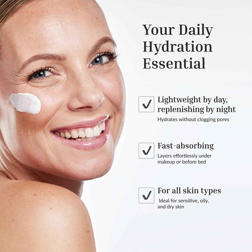 Dewy Moisture Replenishing CreamBelagu Naturals Dewy Moisture Replenishing Cream with Snow Mushroom & Niacinamide | Hydrating Face Moisturizer for Plump Skin, Fine Lines & Lasting Glow