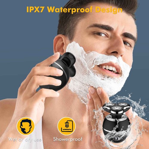 ETENTOUS Electric Razor for Men, 2025 Upgrade Electric Shavers for Men, Cordless Rechargeable Shaver for Men, Wet/Dry Mens Shaver Face Shaver, Quick Electric Razor Grooming Kit