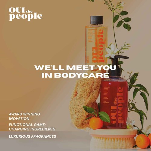 OUI the People FEATHERWEIGHT Hydrating Body Gloss, Unscented, Skin Barrier Boosting Body Glow Oil for Deep Hydration, Softens, Firms, and Enhances Skin Health, Shimmer Body Oil, 3.3 oz