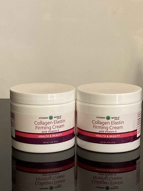 Collagen Elastin Firming Cream With Vitamin E 2 4 oz. (113 G) Jars