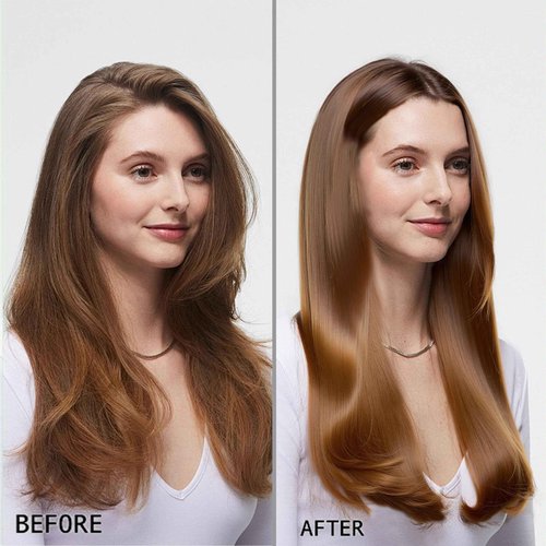 HeirPro Ceramic Flat Iron Hair Straightener with 3D Floating Plate,Hair Iron Straightener with 15 Temps for Thick Hair | Ergonomic Silicone Handle | LCD Display | Dual Voltage (1 1/2 in)