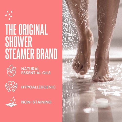 Cleverfy Shower Steamers Aromatherapy – Stocking Stuffers for Teen Girls, Women and Wife – Christmas Gifts for Teens and Women – White Elephant Gifts for Adults – 18 Tablets