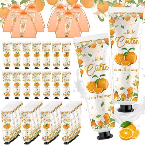 Swiffen 48 Sets a Little Cutie Is on The Way Hand Cream Gifts Bulk Baby Shower Hand Cream Travel Size Lotion Bulk Fall Thanksgiving Party Supplies Favors Birthday Wedding for Guest
