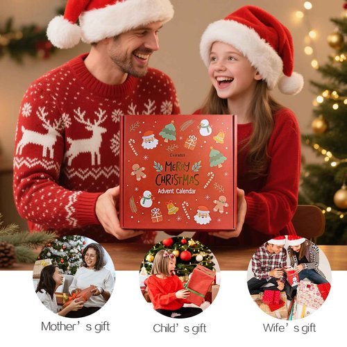 Cvirahll Advent Calendar 2025 for Adult Women, Luxury Spa Gift Set for Her Him, Christmas Gifts for Women & Men, 24 Day Countdown Calendar with Bath & Body Care, Limited Edition Holiday Gift