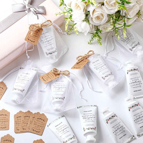 Dansib 48 Sets Hand Mini Lotion Bulk Employee Appreciation Gifts Travel Size Hand Cream Bulk Inspirational Thank You Team Gifts for Birthday Christmas Teachers Coworkers Office Staff(Stylish)