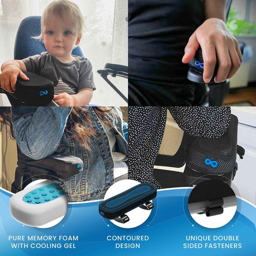 Everlasting Comfort Bath Pillow & Arm Rest Pad Bundle - Elevate Your Bath and Desk Experience