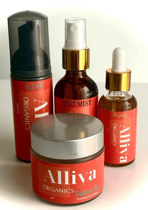 Alliya Organics Tallow Rx Hydrating Anti-Aging Face Cream, 2 oz (Chemical Free)
