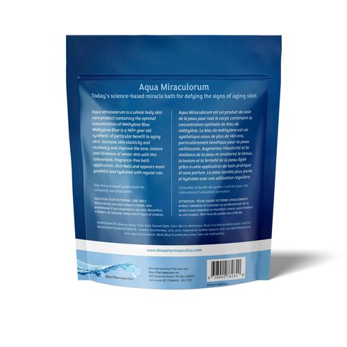 Methylene Blue Bath Soak | Age Defying Serum for Aging and Fragile Skin | Supplement for Defying The Signs of Aging Fragile Skin | USP Pharmaceutical Grade | 10 Dissolvable Sachets