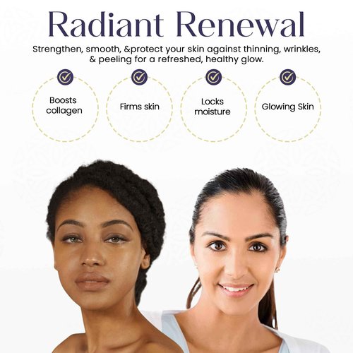 Hydrating Collagen Super Serum – Lightweight Vegan Formula with Tremella Mushroom for Smooth, Plump & Dewy-Looking Skin – Moisture Boost for Radiant, Resilient Skin – 30ml