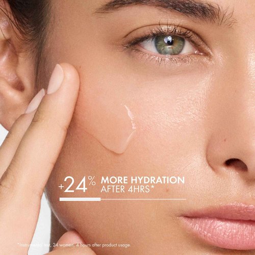 VICHY Mineral 89 Fortifying & Hydrating Daily Skin Booster, Pure Hyaluronic Acid Serum For Face, Plumps & Hydrates, Repairs Skin Barrier, Lightweight Moisturizing Gel, Fragrance Free & Oil-Free