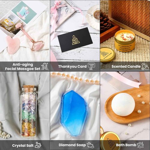 Get Well Soon Gifts for Women, Inspirational Birthday Gifts for Women, Self Care Package Get Well Gift Baskets for Friends After Surgery, Sympathy Thinking of you Gifts, Feel Better Cancer Care Gifts