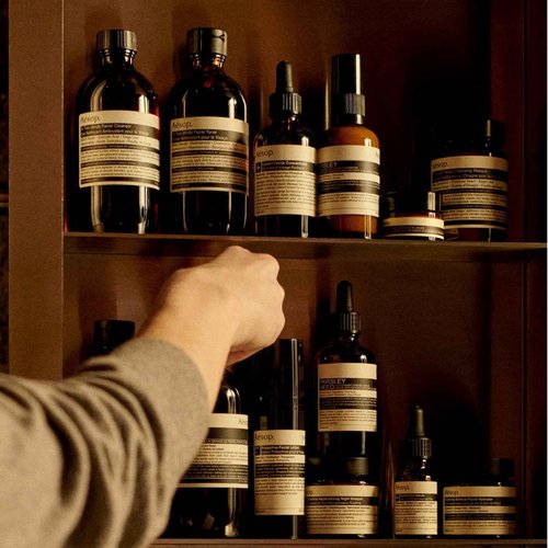 Aesop Geranium Leaf Body Cleanser Refill | Invigorating Gentle Cleansing Gel | Green, Citrus, Fresh | 16.9 fl oz