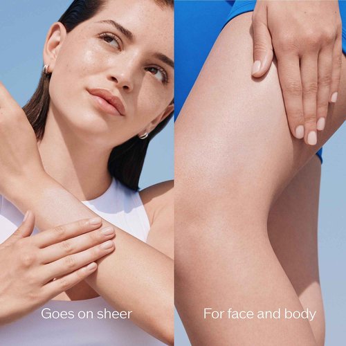 Shiseido Ultimate Sun Protector Lotion Mineral SPF 60+ - Sheer, Broad-Spectrum Sunscreen for Face & Body - Visibly Improves Fine Lines, Smoothness & Skin Tone - Fragrance Free, All Skin Types - 150 mL