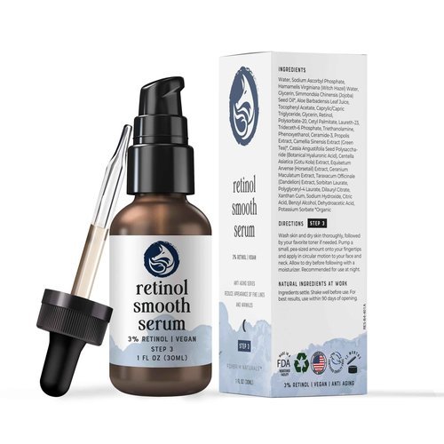Foxbrim Naturals Radiant Renewal Duo: Retinol Face Serum & Bright Boost Moisturizer