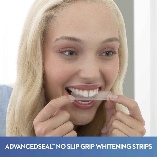 Crest 3D Whitestrips, Classic Vivid, Teeth Whitening Strip Kit, 20 Strips (10 Count Pack) (Pack of 2)