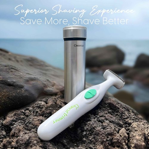 ES412 - Designed for Stubble & Short Hair Maintenance Both Men and Women - Intimate and Sensitive Area Shaver - Not Meant for Long Hair