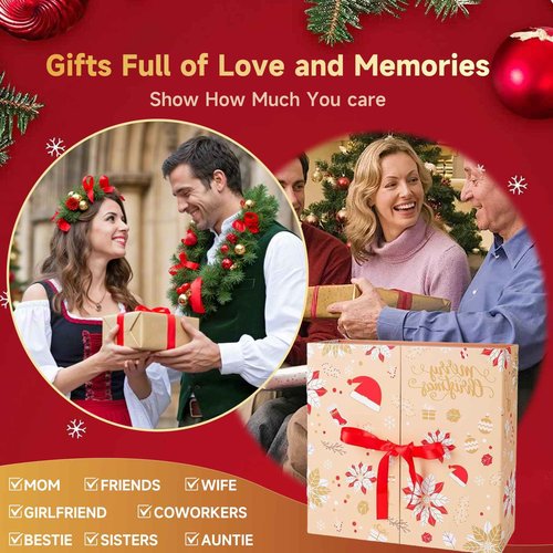 Advent Calendar 2025 Adult Women,Christmas 24 Pieces Advent Skin Care Calendar Fashion and Jewelry Bath Sets Countdown Gifts Surprise Gift,Christmas Idea Gift for Women, Adults, Teens.