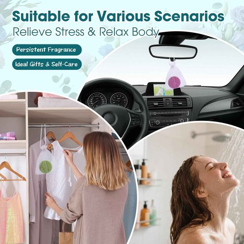 32 Pack Shower Steamers Aromatherapy Gifts for Women and Men, Bulk Shower Bombs with Essential Oils, Self Care, Spa Gifts, Birthday Gifts, Stocking Stuffers and Christmas Gifts