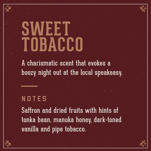 18.21 Man Made Men’s Cologne, Sweet Tobacco Fragrance, 3.4 Fl. Oz - Long-Lasting Eau De Parfum for Men, Sweet Scent with Woodsy Undertones - Eau De Toilette with Masculine Aromatics