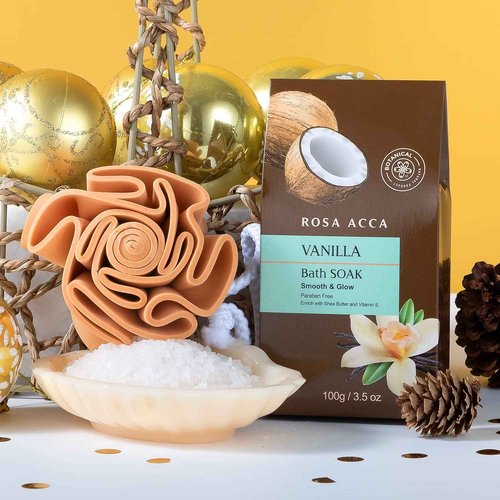 Spa Gift Basket for Women and Men, 7pcs Vanilla Coconut Bath and Body Self Care Set With Bath Bomb, Relaxation, Shower Gel, Parfume Lotion, Spa Kit, Skin Care Set, Birthday, Bridal Shower, Christmas