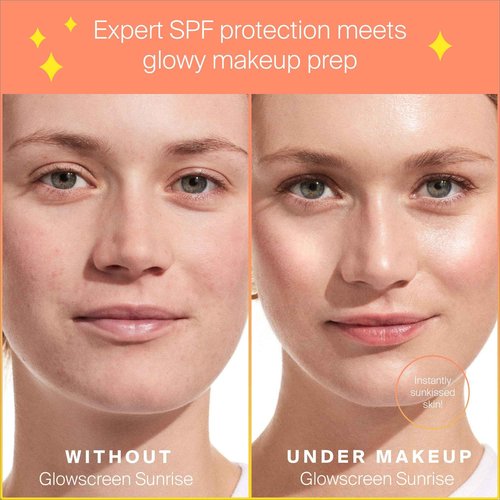 Supergoop! Glowscreen SPF 40, Sunrise (1.7 fl oz) + PLAY Antioxidant Body Mist SPF 50 (3 fl oz) - Broad Spectrum Body & Face Sunscreen Recommended for Sensitive Skin
