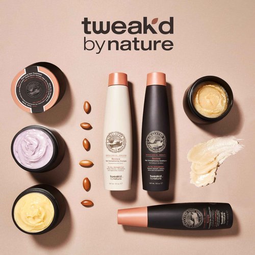 Tweak’d by Nature - Restore All-Purpose Moisturizer Face Cream for Dry Skin, 5-in-1 Formula Replaces Eye Cream, Hydrating Body Lotion for Women, AM and PM Cream, and Primer (15.75oz)