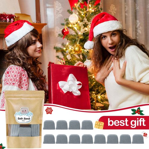Demissle Toaster Shaped Bulk Bath Bomb Funny Gift Bath Bombs 50g Novelty Christmas Bath Bombs Weird Bath Bomb Gift with Fizz Effect for Men Women Relaxing Refreshing(12 Pcs)
