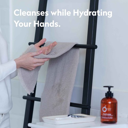 ORANGE HOUSE Liquid Hand Soap with Natural Food-Grade Orange Oil, Fresh Smell, 12 Fl Oz (6 Pack)