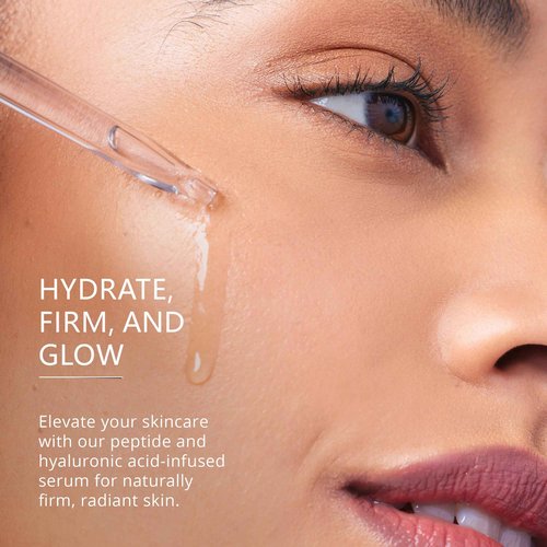 Asterwood Matrixyl 3000 + Argireline Serum for Face - Multi Peptide Serum with Hyaluronic Acid - Anti-Aging, Wrinkle Reducing, Collagen Boosting - Fragrance-Free - 8 Fl Oz