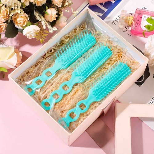 Lauwell 72 Pcs Hair Brushes in Bulk for Homeless, Hair Brush Bulk Nylon Bristles Brush Vent Hair Brush for Curly Wavy Hair Blow Drying Separating Styling Detangling Suitable for Travel Shelter Hotel