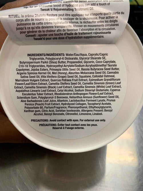 Tweak’d by Nature - Restore All-Purpose Moisturizer Face Cream for Dry Skin, 5-in-1 Formula Replaces Eye Cream, Hydrating Body Lotion for Women, AM and PM Cream, and Primer (15.75oz)