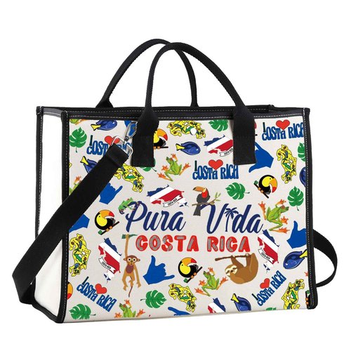 G2TUP Costa Rica Makeup Bag Costa Rica Travel Gifts Costa Rica Gifts Costa Rica Vacation Zipper Bag (Costa Rica TG2)
