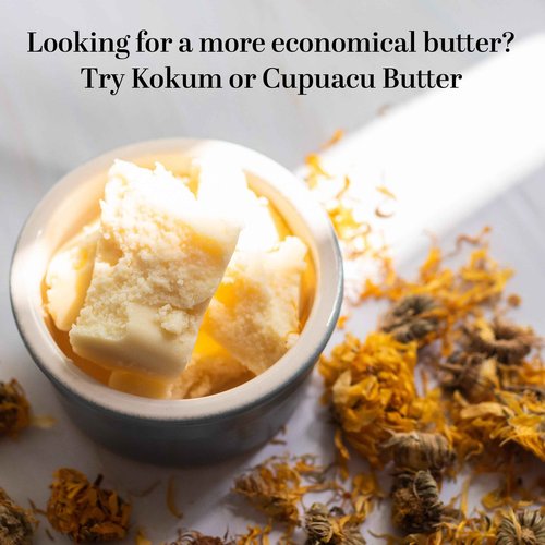 Organic Cocoa Butter Raw Unrefined, Food Grade USDA Certified Organic, for Scars, Stretch Marks Cream, Body Butter, Lip Balm and Lotion Bars, 100% Pure 1 lb Block