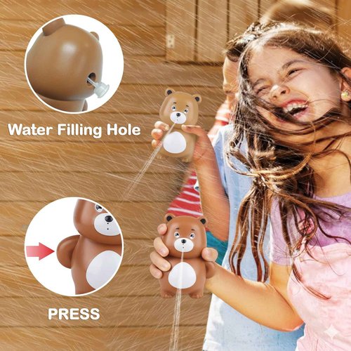SHUCHING 14 Pcs Brown Lion Bath Bombs with Surprise Inside, Natural and Organic Bubble Bath Fizzy Balls, Birthday Christmas Gifts Set