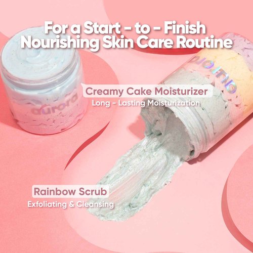 Olivia Buttocks & Breasts Body Exfoliator Scrub & Moisturizer Care Kit