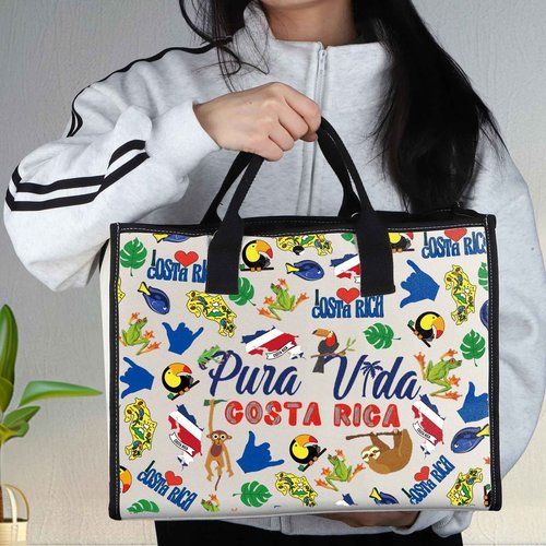 G2TUP Costa Rica Makeup Bag Costa Rica Travel Gifts Costa Rica Gifts Costa Rica Vacation Zipper Bag (Costa Rica TG2)